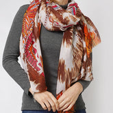 Ethnic Printed Scarf - Vibrant and Stylish Accessories for a Boho-Chic Look